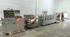 Used- Loynds 300 mm Wide Rolling & Scoring Line. Designed to make chiclets. Consisting of model GFL Dual Twin Screw Extruder...