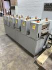 Used- Loynds 300 mm Wide Rolling & Scoring Line. Designed to make chiclets. Consisting of model GFL Dual Twin Screw Extruder...