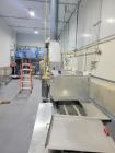 Used Industrial Crepe Production Line – 6' Crepe Wheel, 19' Conveyor, 7.5HP Drive