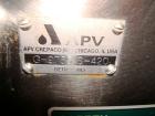 Used- APV/Crepaco Fruit Feeder, Model G-9755. All stainless steel construction, on casters.