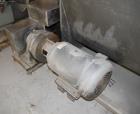 Used- APV Dough Feeder, Stainless Steel. Non-jacketed V style trough approximate 48