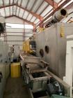 Used- Aeroglide Model FBU24-25-RGX-IDFB Fluid Bed Dryer. Guar Gum