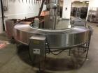 Used Belshaw 400 Donut Line. Including: infeed, double proof-box, fryer, fryer hood, 180 degree belt, small in- feed belt, Waterfall glazer, cooling belt, shortening filter and cake depositor, includ...