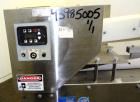Used Baking Machines Table Top Bagel Divider / Former, Model BM-DF-3000.  304 Stainless steel construction. Approximately 3000 bagels per hour. Scaling range from 1 oz. to 6 oz.  3” Wide x 42” long i...