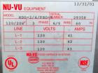 Pre-Owned Nu-Vu Electric 2-Deck Oven & Proofer – Model MDO-2/4/Pro-6
