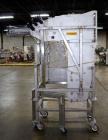 Used Cheese Block Cutter/Portioner. Machine is of stainless steel construction. Designed to cut blocks approximately (length) 17-1/2