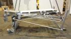 Used Peerless Spiral Flow Dough Feeder, Model SF-20CT, 304 Stainless Steel. 2000 Pound hopper capacity, approximately 66” long x 66” wide. Includes an approximately 8” diameter spiral auger, driven b...