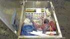Used Peerless Spiral Flow Dough Feeder, Model SF-20CT, 304 Stainless Steel. 2000 Pound hopper capacity, approximately 66” long x 66” wide. Includes an approximately 8” diameter spiral auger, driven b...