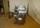 Used- Rheon Cornucopia Extruder Encruster, Model KN400, Stainless Steel. Rated 60 PPM. Belt speed .07 - 1.20 feet per second...