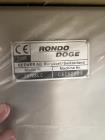 Used-Rondo Doge SPF 602-H Dough Make-Up Line.