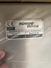 Used Rondo Doge SPF 602-H Dough Make-Up Line.