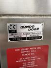 Used Rondo Doge SPF 602-H Dough Make-Up Line.