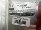 Rondo Industrial Bakery Sheeting Line
