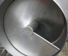Used- Vanmark Continuous Brush Potato Peeler. 304 stainless steel housing, approximately 18