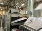 Used 2- Zone Cyclothermic Band Oven. (Believed to be Werner Lahara or APV) Baking chamber divided into two zones with independent temperature adjustment. The oven is 39.5” wide x 50.5” tall x 60’ lon...