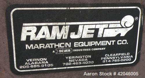 Used Marathon RamJet Waste Compactor, Model RJ250SC, approximate 30 yard container, serial# 76893.