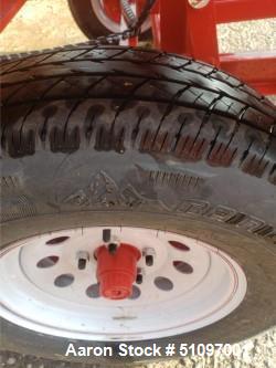 Used Kincade 36" Belt Thrasher. Powered by 10 HP Gasoline Engine.
