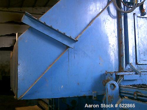 Used BOA Recycling Equipment Automatic Baler, approximate 80 tonne force. 2 x 35 kw motors. Four wire. Every day use.