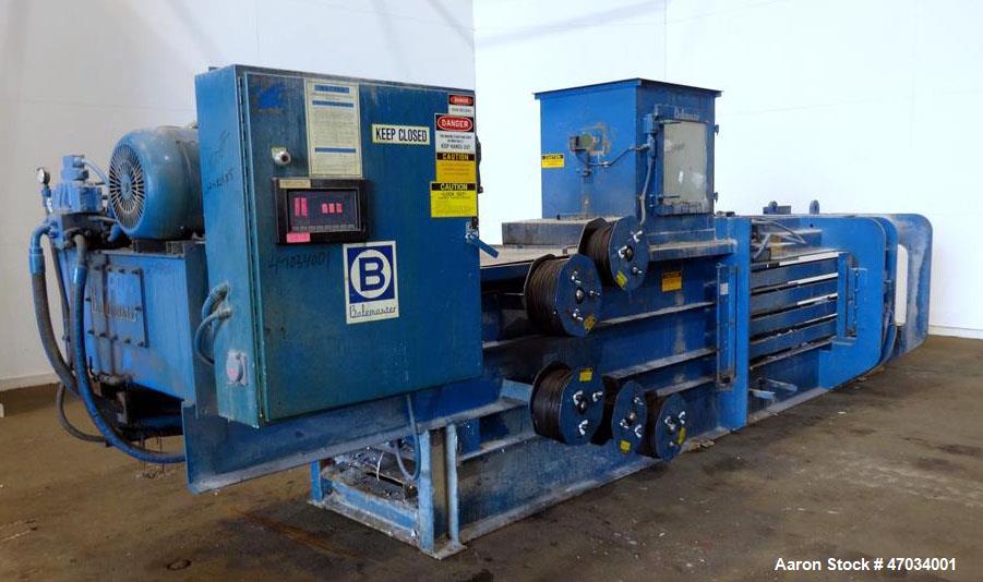 Used BaleMaster Horizontal Auto Tie Baler, Model AT-1-40,Q.2.2, Series 4000, Ca