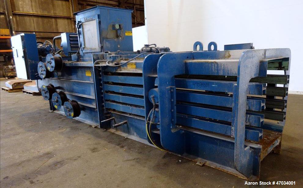 Used BaleMaster Horizontal Auto Tie Baler, Model AT-1-40,Q.2.2, Series 4000, Ca