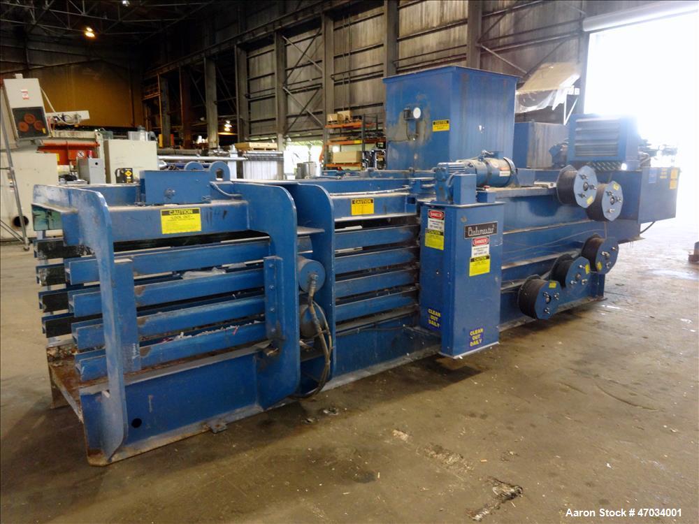 Used BaleMaster Horizontal Auto Tie Baler, Model AT-1-40,Q.2.2, Series 4000, Ca