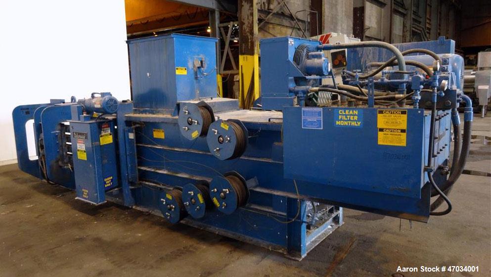 Used BaleMaster Horizontal Auto Tie Baler, Model AT-1-40,Q.2.2, Series 4000, Ca