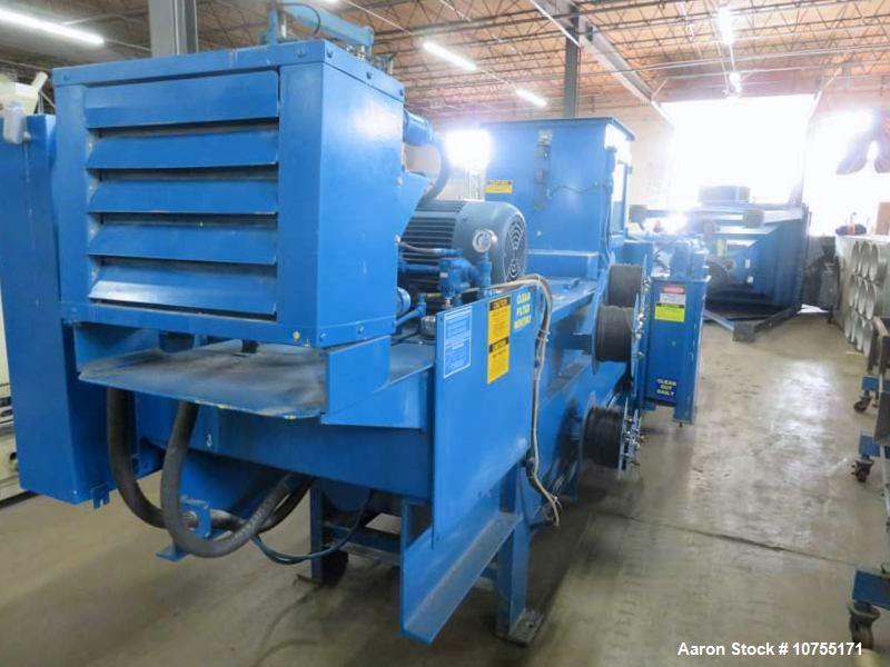 Used Balemaster BB Series Model Q6 Auto-Tie Baler – 30"x36" Bale, 20 HP, 3000 PSI, Touchscreen PLC, 1995