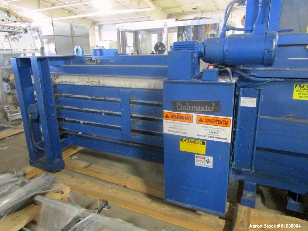 Used Balemaster Horizontal Auto Tie Baler.