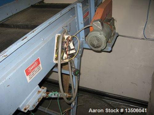 Used-C & M Baling Systems Baler, Model 3430-6037.  Has 34" x 30" hopper opening, 60" long baling chamber, 7" cylinder.  Spee...