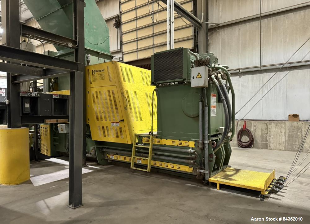 Bollegraaf HBC120 Horizontal Channel Baler – Recycling Baler 90KW