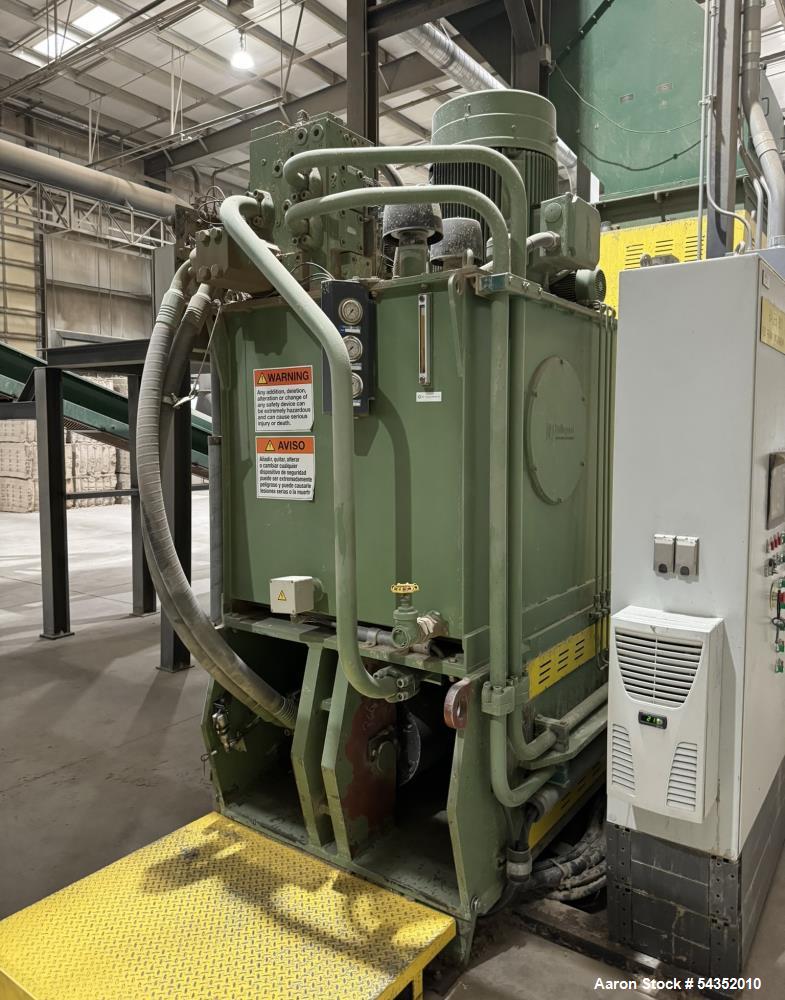 Bollegraaf HBC120 Horizontal Channel Baler – Recycling Baler 90KW