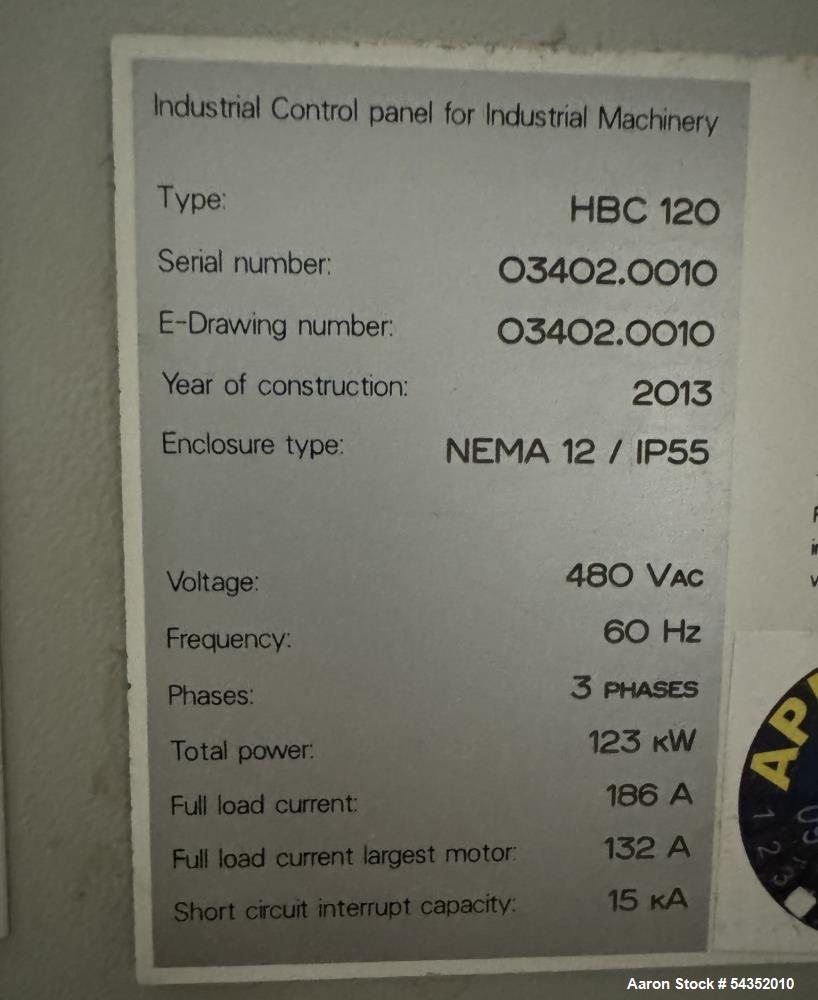 Bollegraaf HBC120 Horizontal Channel Baler – Recycling Baler 90KW