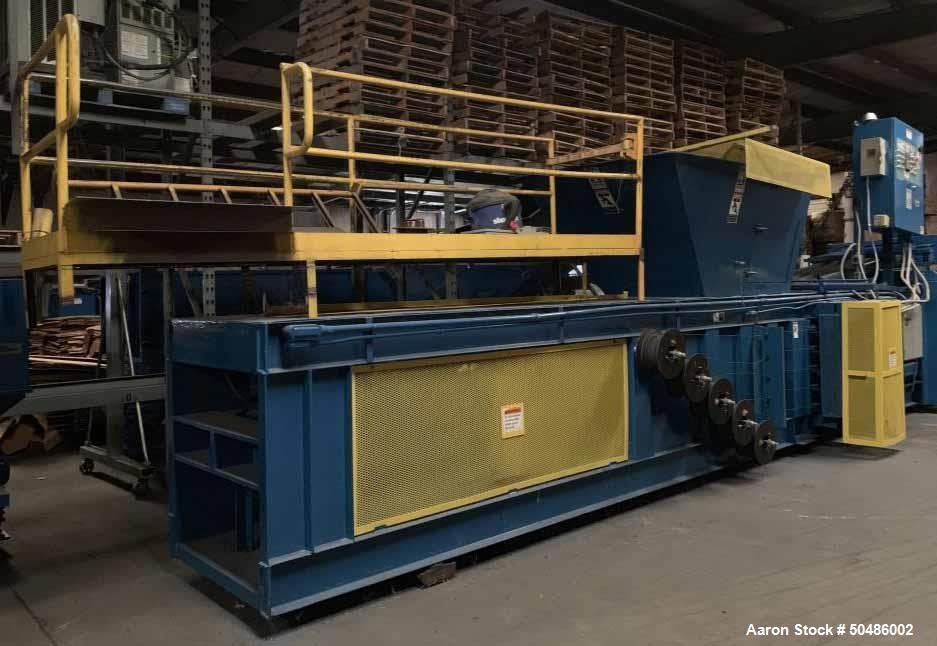 Used International Press & Shear (IPS) Horizontal Baler