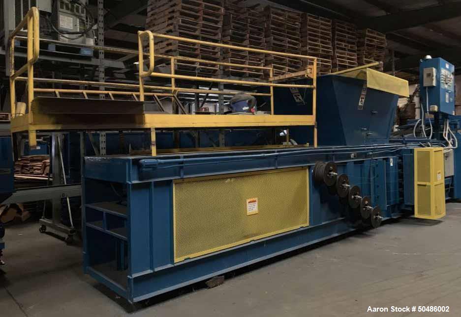 Used- International Press & Shear (IPS) Horizontal Baler