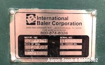 Used- International Baler, Model LD60.