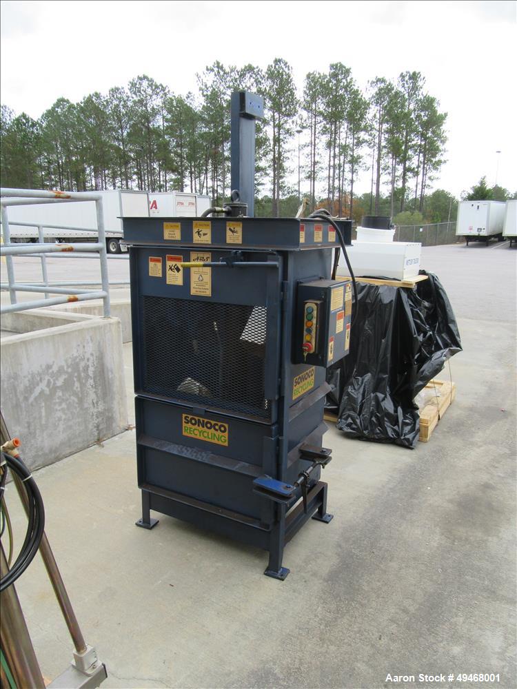 Used- Automation Recycling Systems Vertical Baler, Model MB2