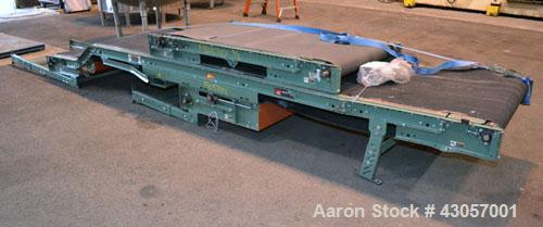 Used Marathon Equipment Closed End Horizontal Side Ejector Baler, Model SE-503042-830, Carbon Steel. Feed chamber 50’’ long x 30’’ wide with hopper. Bale weight up to 1500 pounds. Cycle time 20 secon...