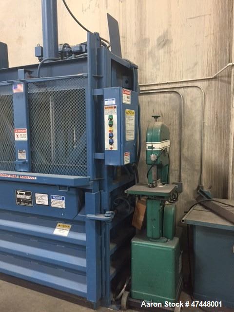 Used- Marathon Vertical Baler, Model V-6030 HD. C