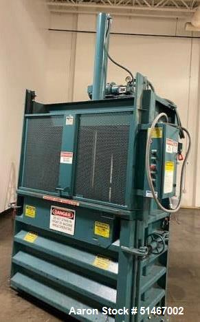 Used- Marathon Vertical Hydraulic Baler Compactor