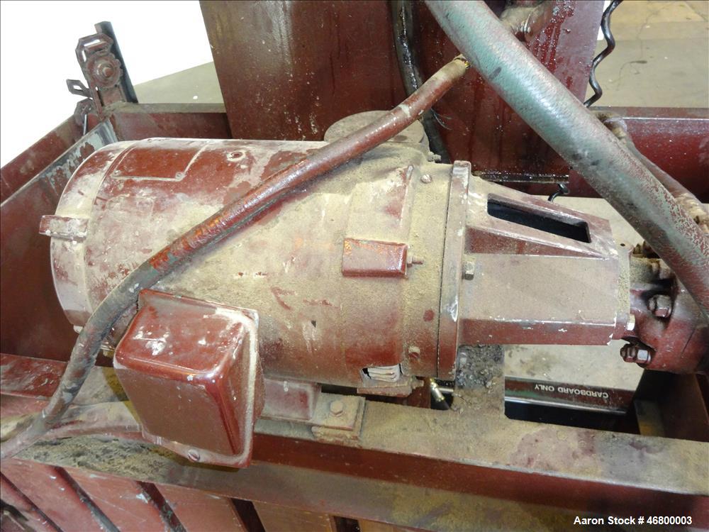 Used Marathon Vertical Baler, Model V-6030 HD, Carbon Steel.
