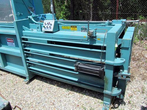 Used- Carbon Steel Maren Automatic Horizontal Baler, Model 72