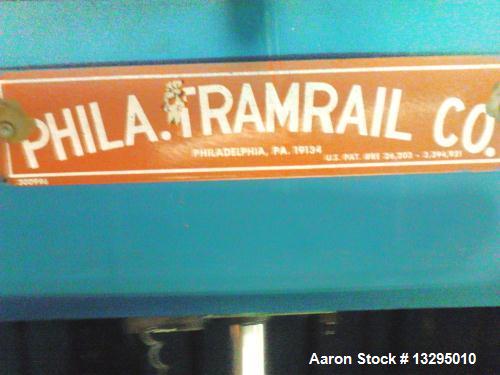 Used- Philadelphia Tramrail Vertical Baler