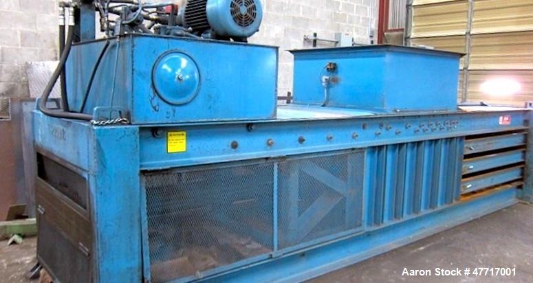 Used Piqua 72" Horizontal Closed End Baler