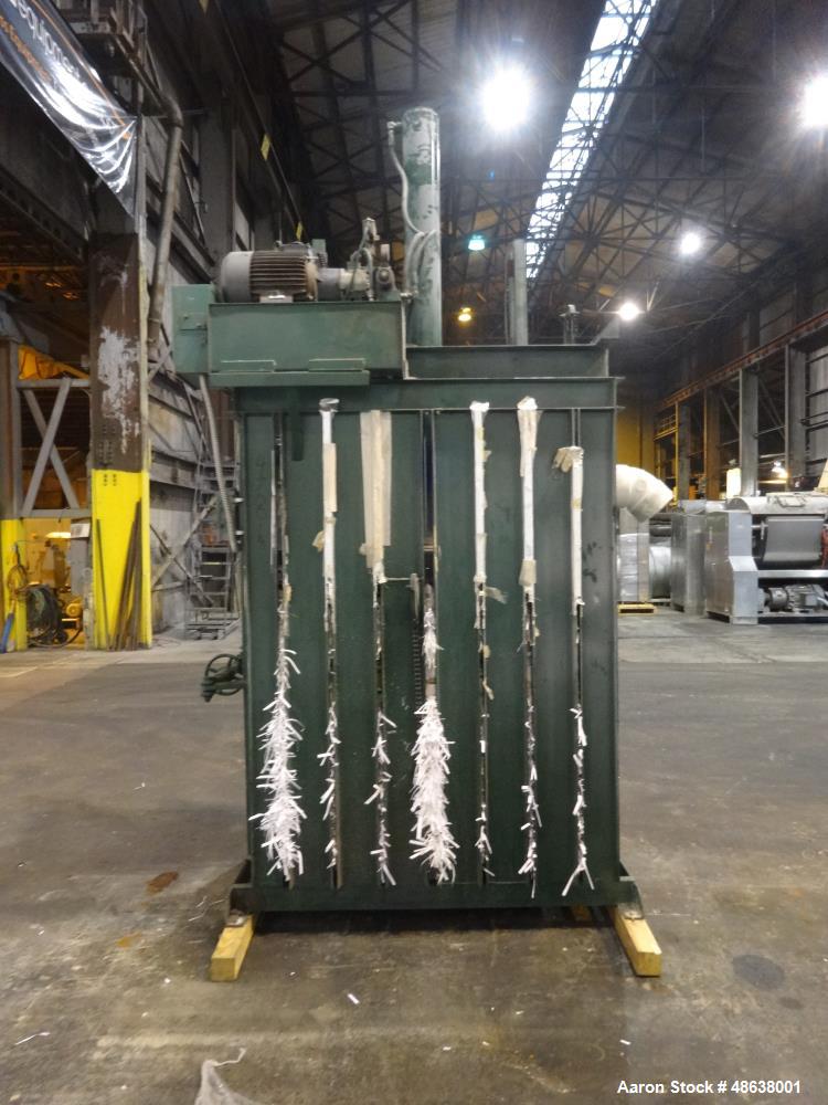 Used Load King Vertical Baler, Model VB-6036-WL, Carbon Steel.