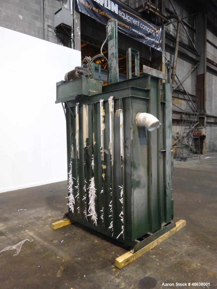 Used Load King Vertical Baler, Model VB-6036-WL, Carbon Steel.