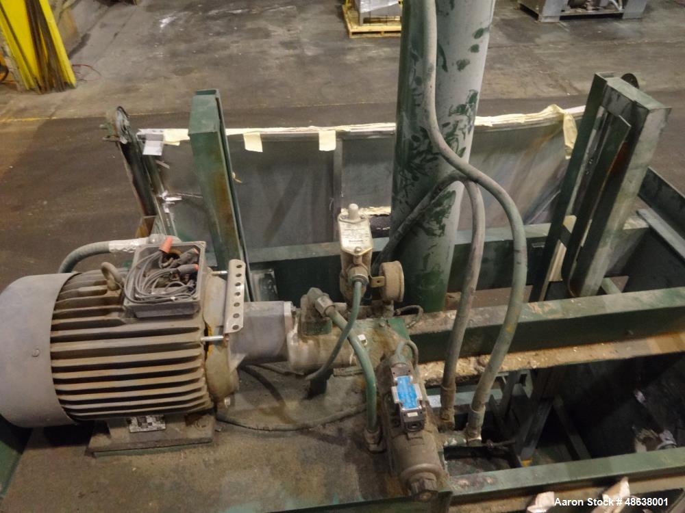 Used Load King Vertical Baler, Model VB-6036-WL, Carbon Steel.