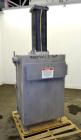 Used American Process Pneumatic Bag Compactor, Model PBC-50, 321 Stainless Steel. Approximate holding capacity 50-100 bags. 2.5 Tons of compact force, requires 60-80 psi air consumption. Bag feed ope...