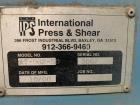 Used- International Press & Shear (IPS) Horizontal Baler