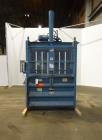 Used Marathon Vertical Baler, Model 6030, Carbon Steel.