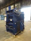 Used Marathon Vertical Baler, Model V-6042, Carbon Steel.